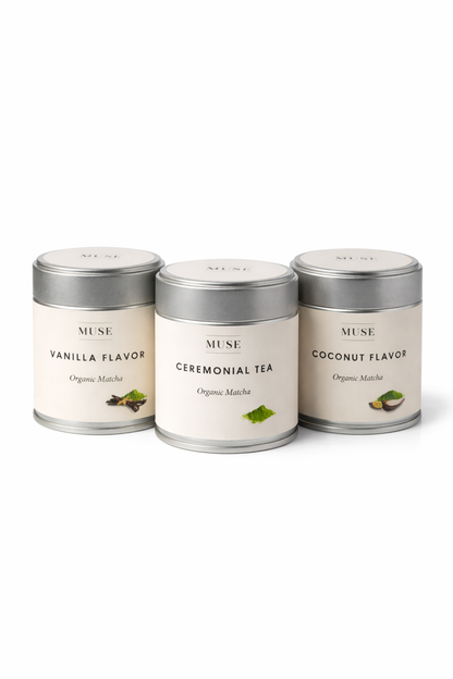 Coffret Matcha Découverte , Cérémonial, Vanille et Coco